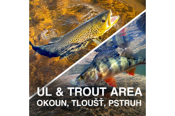 Zvýhodněné sestavy na pstruhy, okouny, UL a TROUT AREA 