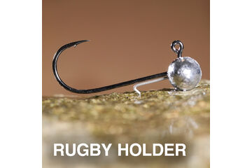 Jighead REDBASS Sickle RUGBY - LURE HOLDER