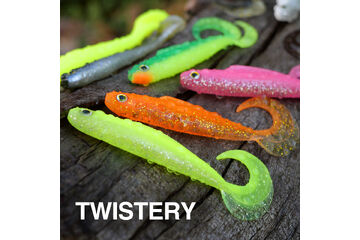 Twisters, curly tail soft lures
