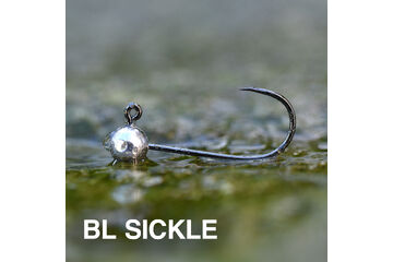 Barbless jig heads REDBASS Sickle